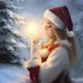 A Christmas Miracle, 8k, Highly Detailed, Magical, Stunning, Photo Realistic, Sharp Focus, Volumetric Lighting, Fantasy by Stanley Artgerm Lau