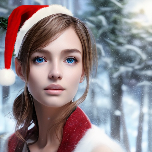 A Christmas Miracle, 8k, Highly Detailed, Magical, Stunning, Photo Realistic, Sharp Focus, Volumetric Lighting, Fantasy by Stanley Artgerm Lau