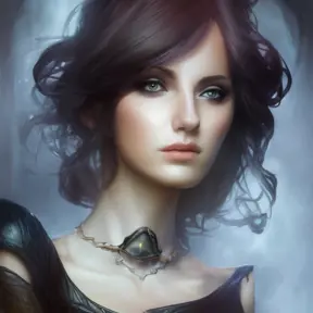 Alluring matte portrait of a beautiful Annie from League of Legeneds wearing black leather, 8k, Highly Detailed, Intricate, Half Body, Realistic, Sharp Focus, Volumetric Lighting, Fantasy, Elegant by Stanley Artgerm Lau, Alphonse Mucha, WLOP