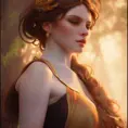 Alluring matte portrait of the beautiful goddess Ker in the style of Stefan Kostic, 8k, Highly Detailed, Intricate, Realistic, Sharp Focus, Volumetric Lighting, Fantasy, Elegant by Stanley Artgerm Lau, Alphonse Mucha, WLOP