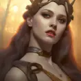 Alluring matte portrait of the beautiful norse goddess Hel in the style of Stefan Kostic, 8k, Highly Detailed, Intricate, Realistic, Sharp Focus, Volumetric Lighting, Fantasy, Elegant by Stanley Artgerm Lau, Alphonse Mucha, WLOP