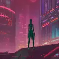Beautiful illustration of a cyberpunk Beneath a Steel Sky city at night, 8k, Hyper Detailed, Intricate Details, Trending on Artstation, Epic, Comic, Sharp Focus, Deviantart, Beautifully Lit by Studio Ghibli