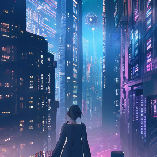 Beautiful illustration of a cyberpunk Beneath a Steel Sky city at night, 8k, Hyper Detailed, Intricate Details, Trending on Artstation, Epic, Comic, Sharp Focus, Deviantart, Beautifully Lit by Studio Ghibli
