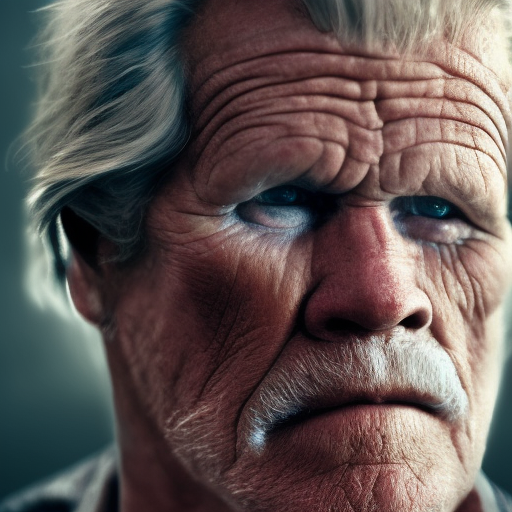 Alluringly Beautiful portrait of Nick Nolte, 4k, 4k resolution, 8k, High Definition, High Resolution, Highly Detailed, HQ, Hyper Detailed, Intricate, Intricate Artwork, Intricate Details, Ultra Detailed, Half Body, Beautiful, Matte Painting, Realistic, Sharp Focus, Fantasy by Stefan Kostic