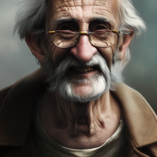 old man with a really big nose, 4k, 4k resolution, 8k, HD, HDR, High Definition, High Resolution, Highly Detailed, Hyper Detailed, Intricate, Intricate Artwork, Intricate Details, Ultra Detailed, Alluring, Half Body, Beautiful, Big Smile, Matte Painting, Edwardian, Sharp Focus, Centered, Matte, Fantasy by Stefan Kostic