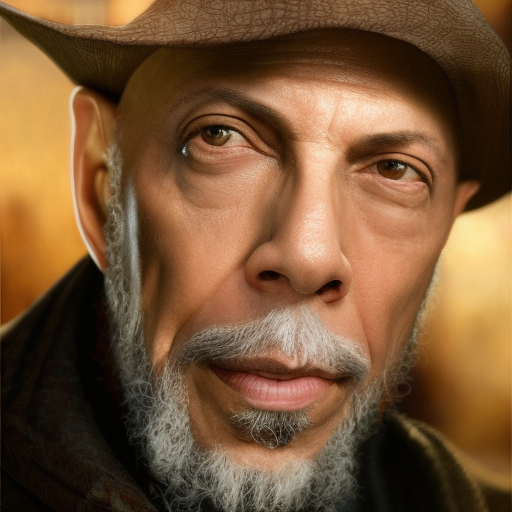 Alluring portrait of the beautiful Erick Avari, 8k, High Resolution, Highly Detailed, Intricate, Masterpiece, Ultra Detailed, Half Body, Matte Painting, Realistic, Sharp Focus, Fantasy by Stefan Kostic