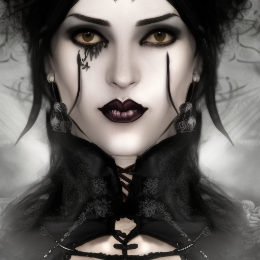 victorian gothic pirate captain, brandishing a dagger, black hair, pale skin, dark eyes, black lace, 4k, 4k resolution, 8k, High Definition, High Resolution, Highly Detailed, Hyper Detailed, Intricate Artwork, Intricate Details, Ultra Detailed, Full Body, Brunette, Small Nose, Digital Painting, Matte Painting, Sharp Focus, Aerial Photograph, Threatening by Stefan Kostic