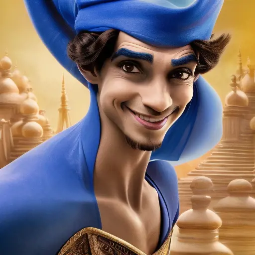 The Blue Genie From Disneys Aladdin 1992