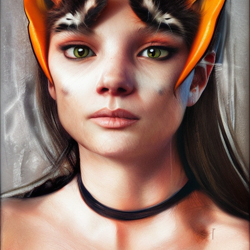 Catgirl, Photo Realistic by Stefan Kostic