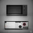 A Gaming Computer designed by Dieter Rams. Product ad retro, 8k, Highly Detailed, Vintage Illustration, Sharp Focus, Octane Render, Unreal Engine, Vector Art