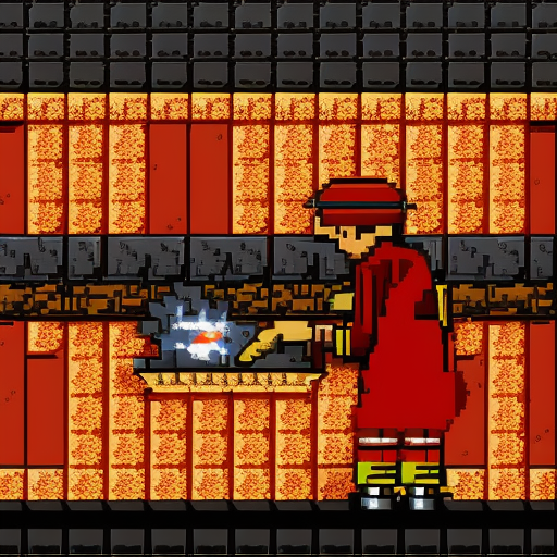 Fire Wizard, 16-Bit, High Resolution, RPG