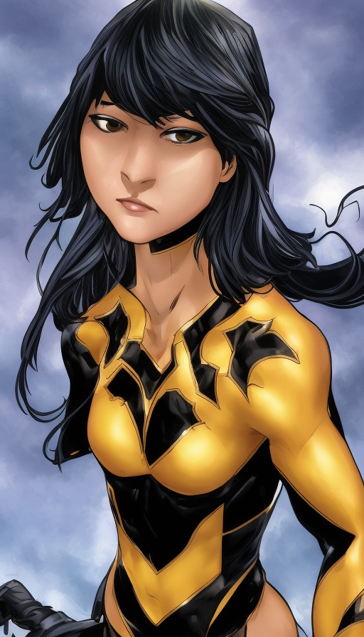 15 year old beautiful Cassandra Cain., High Resolution, Highly Detailed