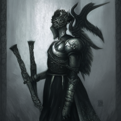 Portrait of a Necromancer, Masterpiece, Illustration, Dark Souls