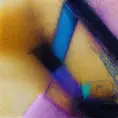 Abstract ai, soft light, pastel, dark blue, and black, gold, Airbrush, Golden Hour, Oil Pastel, Abstract Expressionism