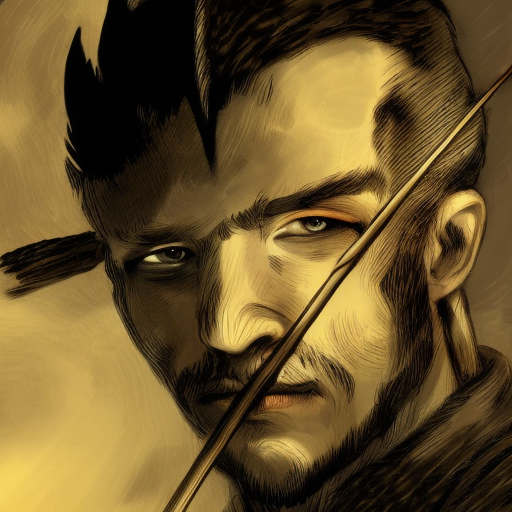 Portrait of an archer, Masterpiece, Illustration, Dark Souls