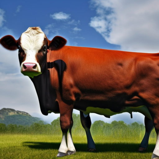 a cow with wing, HD