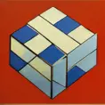 cube ball, Modern, Cubo-Futurism