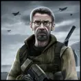 prapor matte portrait from "Escape From Tarkov" without a mustache and with glasses, High Definition, High Resolution, Highly Detailed, Intricate, Half Body, Realistic, Elegant, Apocalyptic