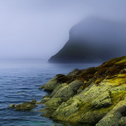  a secluded island or outcropping surrounded by mist or fog, with the suggestion of a distant shore or coastline in the background. The overall tone of the image would likely be one of mystery and intrigue, suggesting that the island holds hidden secrets or arcane powers that are waiting to be discovered. The image might also include some element of reflection or mirroring, such as a double image of the island or a reflection in the water, to reflect the card's ability to create spell copies. Overall, the image would likely convey a sense of the mystical and arcane, with the implication that the Isle of Echoes is a place of great power and potential., Watercolor by Mattias Adolfsson