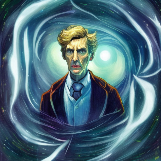 Dr Who, 8k, HDR by Lois van Baarle, Vincent van Gogh