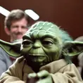 Hal finney and yoda with a bitcoin, 4k resolution