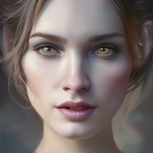 Alluring matte portrait of a beautiful Lilly KrugLilly Krug in the style of Stefan Kostic, 8k, Highly Detailed, Intricate, Half Body, Realistic, Sharp Focus, Volumetric Lighting, Fantasy, Elegant by Stanley Artgerm Lau, Greg Rutkowski