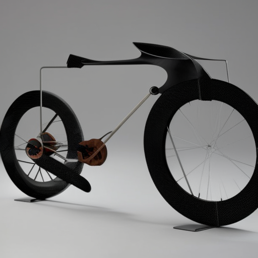 carbon fiber Armoured bike Designed by isamu noguchi in the style of dieter rams and Pixar, teenage engineering. An extremely complex and advanced chassis, natural dirt and debris detail, scuffs, 8k, Highly Detailed, Cyberpunk, Smooth, Hyper Realistic by Pablo Picasso, James Gilleard, Laurie Greasley, Mark Ryden, Simon Stalenhag, Akira Toriyama, Eric Zener