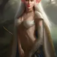 D&D concept art of gorgeous elven woman in the style of Stefan Kostic, 8k, High Definition, Highly Detailed, Intricate, Half Body, Realistic, Sharp Focus, Fantasy, Elegant by Stanley Artgerm Lau, WLOP