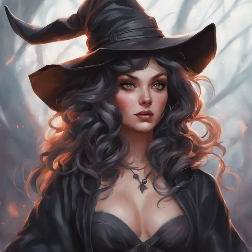 Alluring portrait of Kiki the witch in the style of Stefan Kostic, 4k, 4k resolution, 8k, Highly Detailed, Hyper Detailed, Beautiful, Digital Painting, Sharp Focus, Anime, Fantasy by Stanley Artgerm Lau