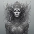 Alluring highly detailed matte portrait of a beautiful wraith in the style of Stefan Kostic, 8k, High Definition, Highly Detailed, Intricate, Half Body, Realistic, Sharp Focus, Fantasy, Elegant
