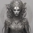 Alluring highly detailed matte portrait of a beautiful wraith in the style of Stefan Kostic, 8k, High Definition, Highly Detailed, Intricate, Half Body, Realistic, Sharp Focus, Fantasy, Elegant