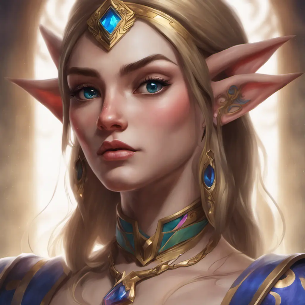 Matte portrait of Princess Zelda with tattoos, 8k, Highly Detailed, Powerful, Alluring, Artstation, Magical, Digital Painting, Photo Realistic, Sharp Focus, Volumetric Lighting, Concept Art by Stanley Artgerm Lau, Greg Rutkowski