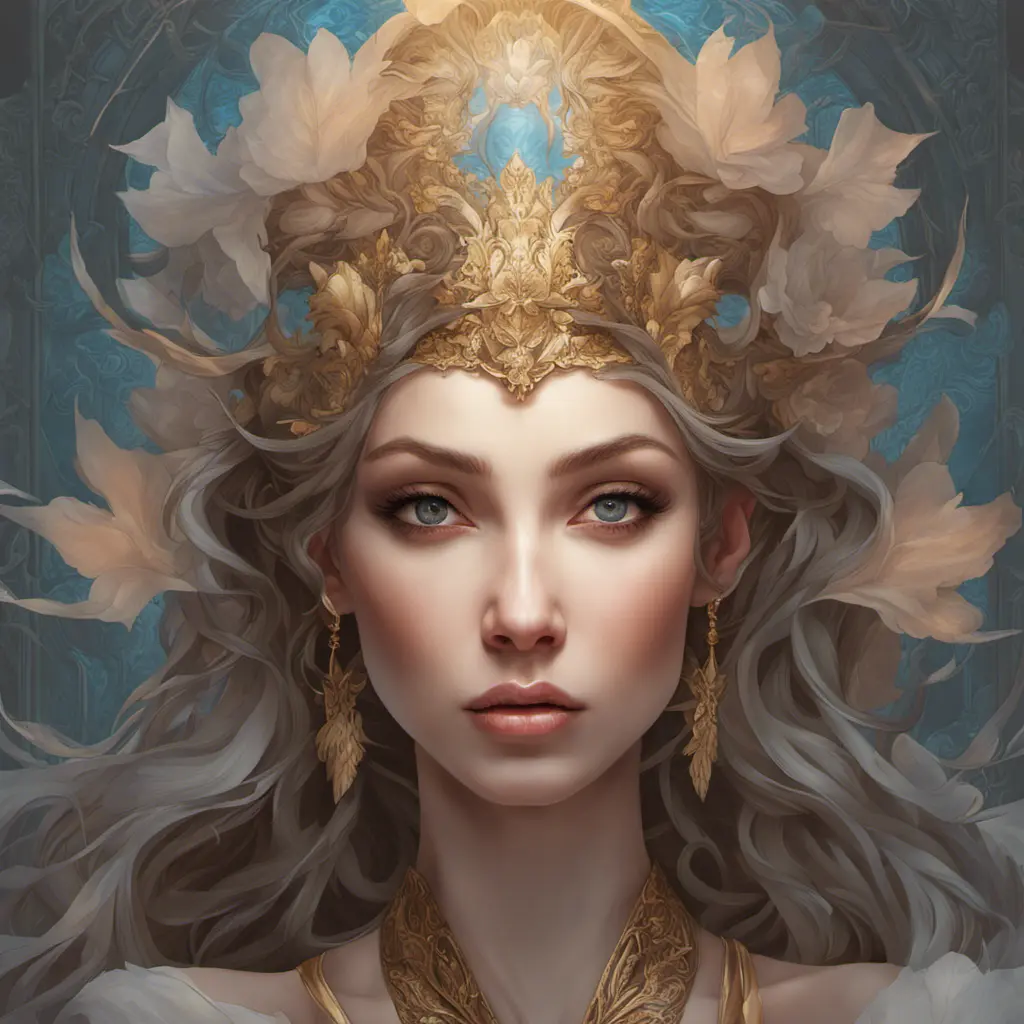 Alluring matte portrait of the beautiful goddess Ker in the style of Stefan Kostic, 8k, Highly Detailed, Intricate, Realistic, Sharp Focus, Volumetric Lighting, Fantasy, Elegant by Stanley Artgerm Lau, Alphonse Mucha, WLOP