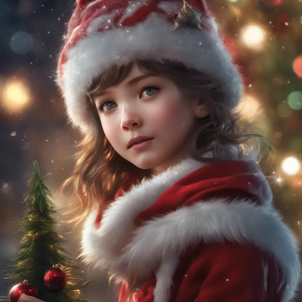 A Christmas Miracle, 8k, Highly Detailed, Magical, Stunning, Photo Realistic, Sharp Focus, Volumetric Lighting, Fantasy by Stanley Artgerm Lau