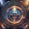 Gateway portal cosmic mystic etheral alchemy flow, Futuristic, Sci-Fi