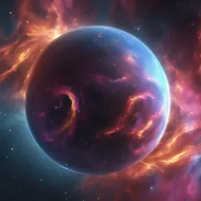 Vibrant nebula with majestic planets of the wind, 8k, Award-Winning, Highly Detailed, Beautiful, Epic, Octane Render, Unreal Engine, Radiant, Volumetric Lighting by WLOP
