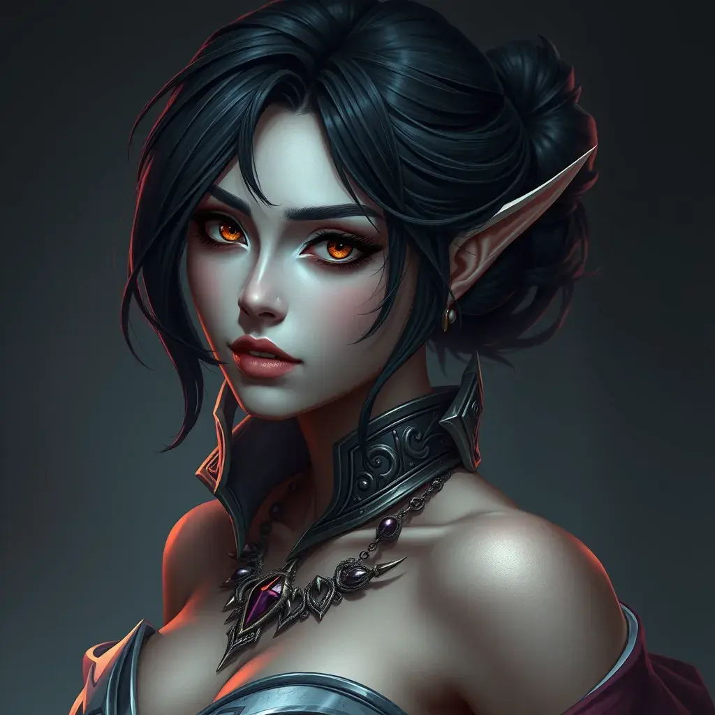 Alluring matte portrait of a beautiful Fiora from League of Legends in the style of Stefan Kostic, 8k, High Definition, Highly Detailed, Intricate, Half Body, Realistic, Sharp Focus, Fantasy, Elegant