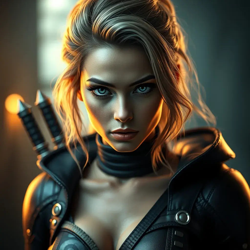 Alluring matte portrait of a beautiful Rogue from Xmen in the style of Stefan Kostic, 8k, Highly Detailed, Intricate, Half Body, Realistic, Sharp Focus, Volumetric Lighting, Fantasy, Elegant by Stanley Artgerm Lau